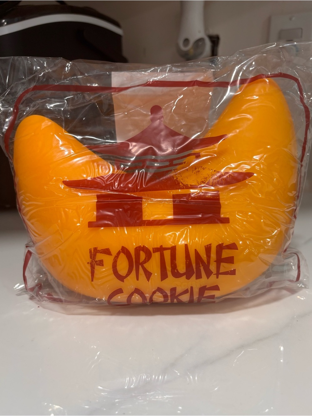 Big squish fortune cookie! Five below!